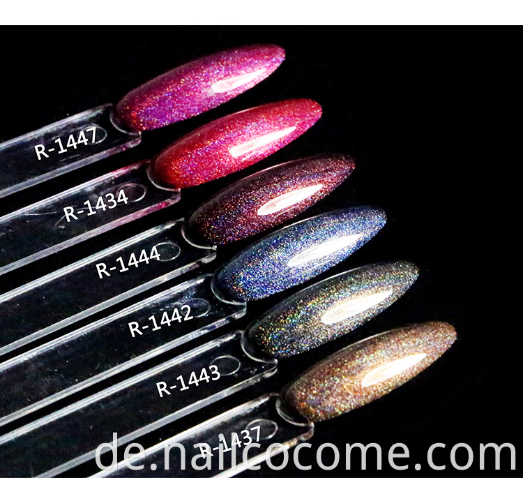 CCO hochwertiger Großhandel OEM 22 Farben Rainbow -Serie UV Gel Nagellacknagellack Nagelkunst